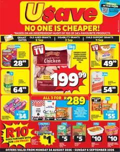 Preview of Usave flyer valid from 24/08/2026
