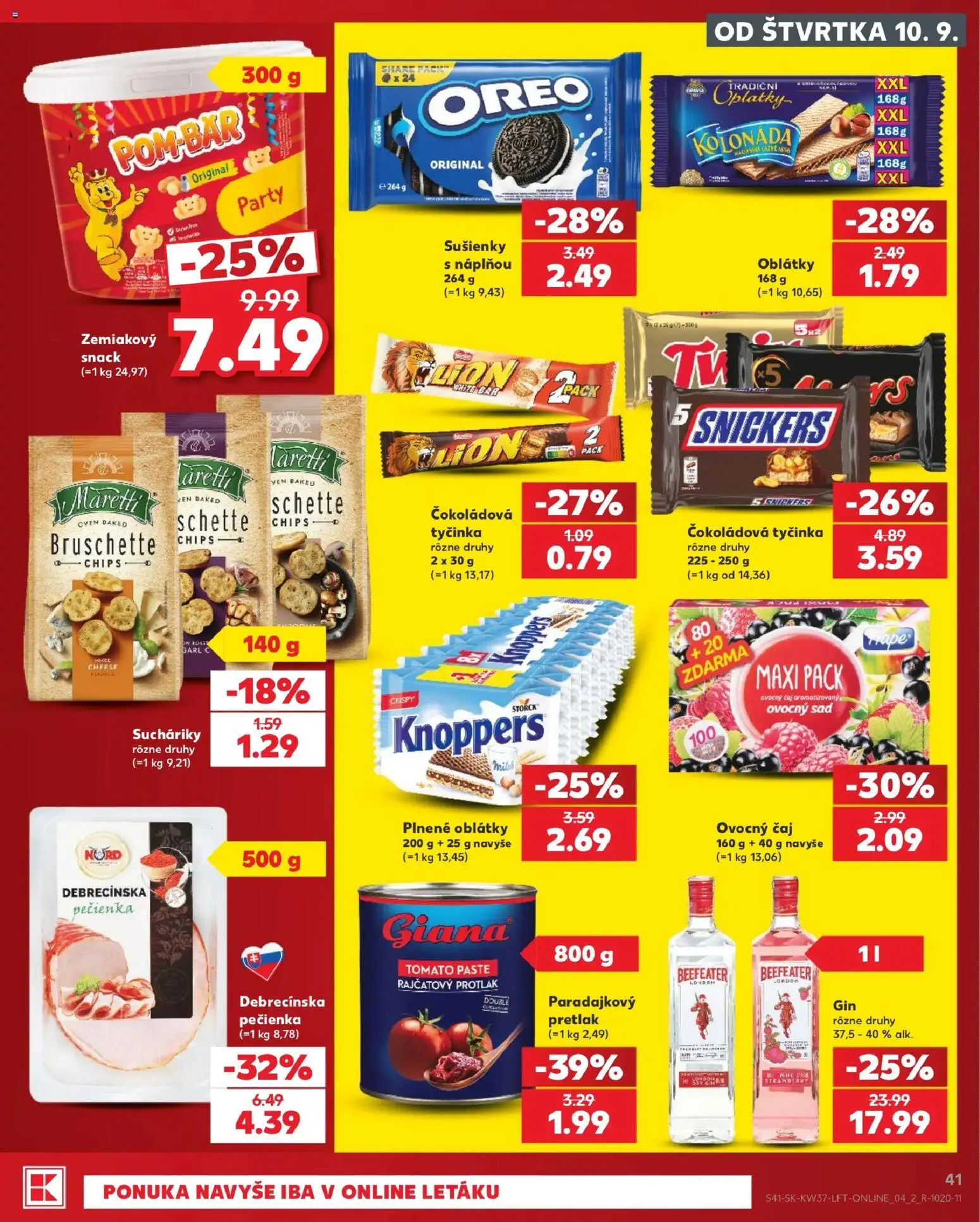Náhľad Kaufland letáku platného od 10.09.2026