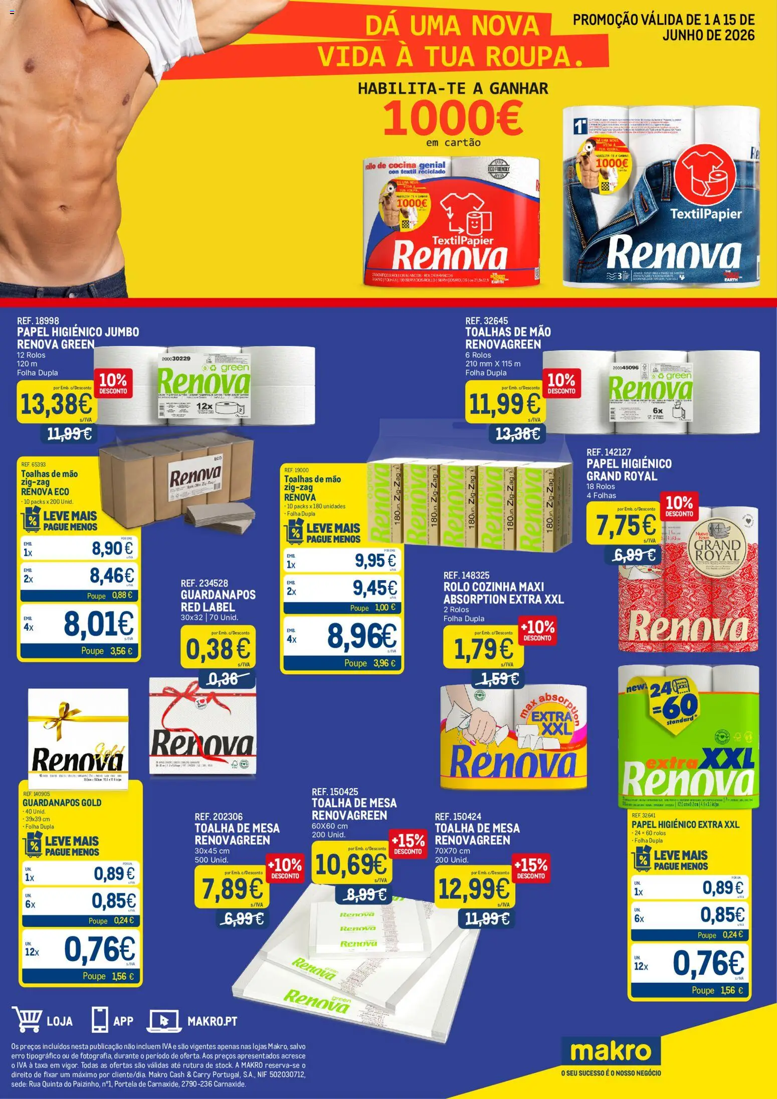 Pré-visualização do folheto da loja Makro válida a partir de 01/06/2026