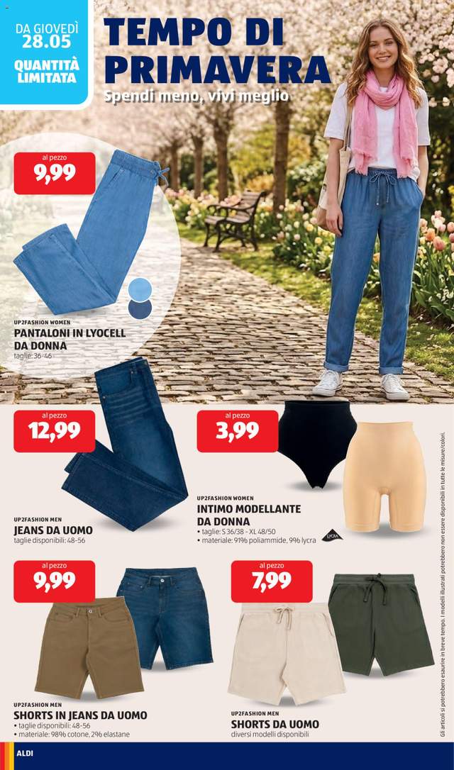Nuovo volantino Aldi dal 25/05