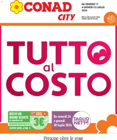 Anteprima dell'opuscolo Conad volantino City Lombardia dal negozio Conad valido da 17/07/2026
