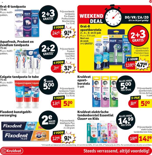Nieuwe Kruidvat folder vanaf 23-06