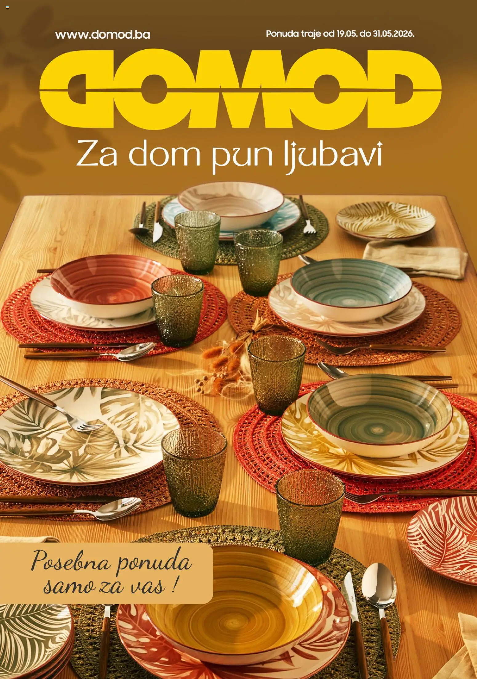 Pregled letka Domod katalog trgovine Domod vrijedi od 19.05.2026