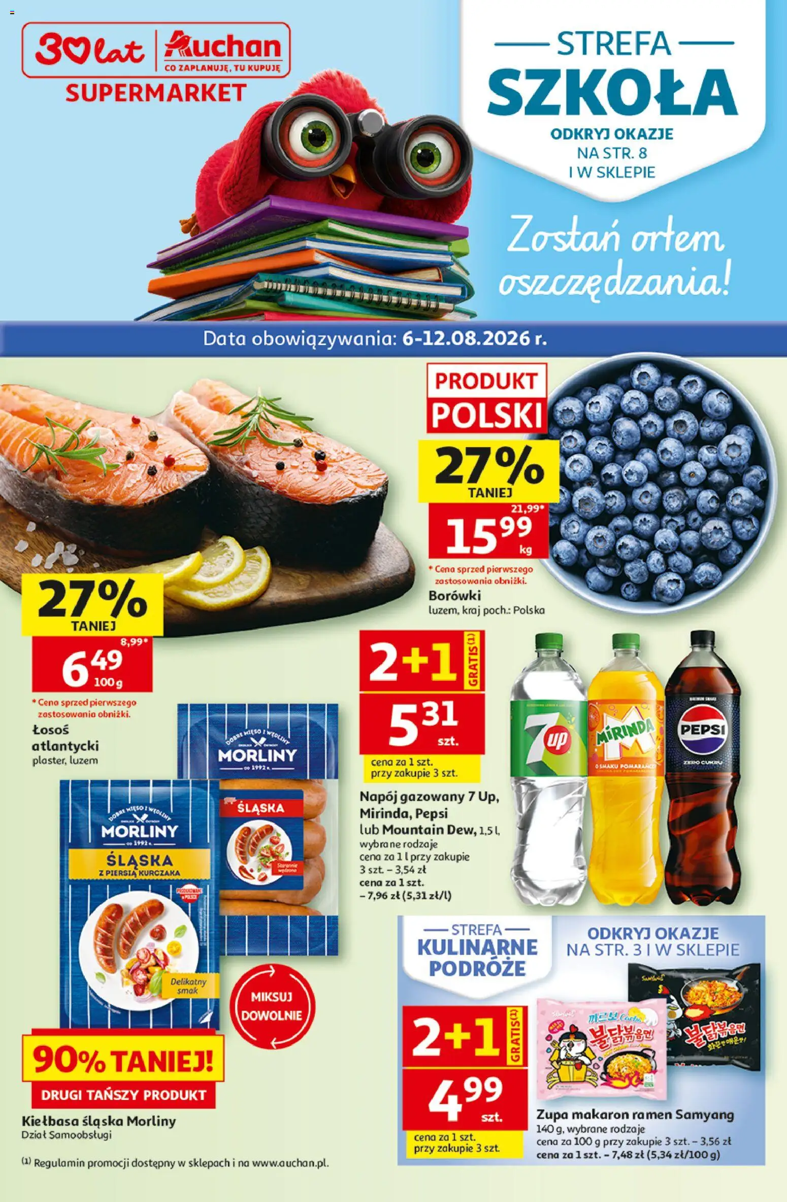 Pogląd gazetki "Auchan gazetka" ze sklepu Auchan ważnej od 06.08.2026
