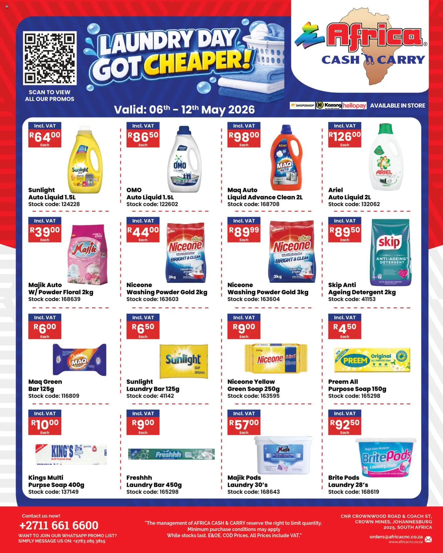Preview of Africa Cash & Carry flyer valid from 06/05/2026