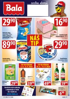 Náhled nabídky: BALA BALA velký leták platný od 02.09.2026