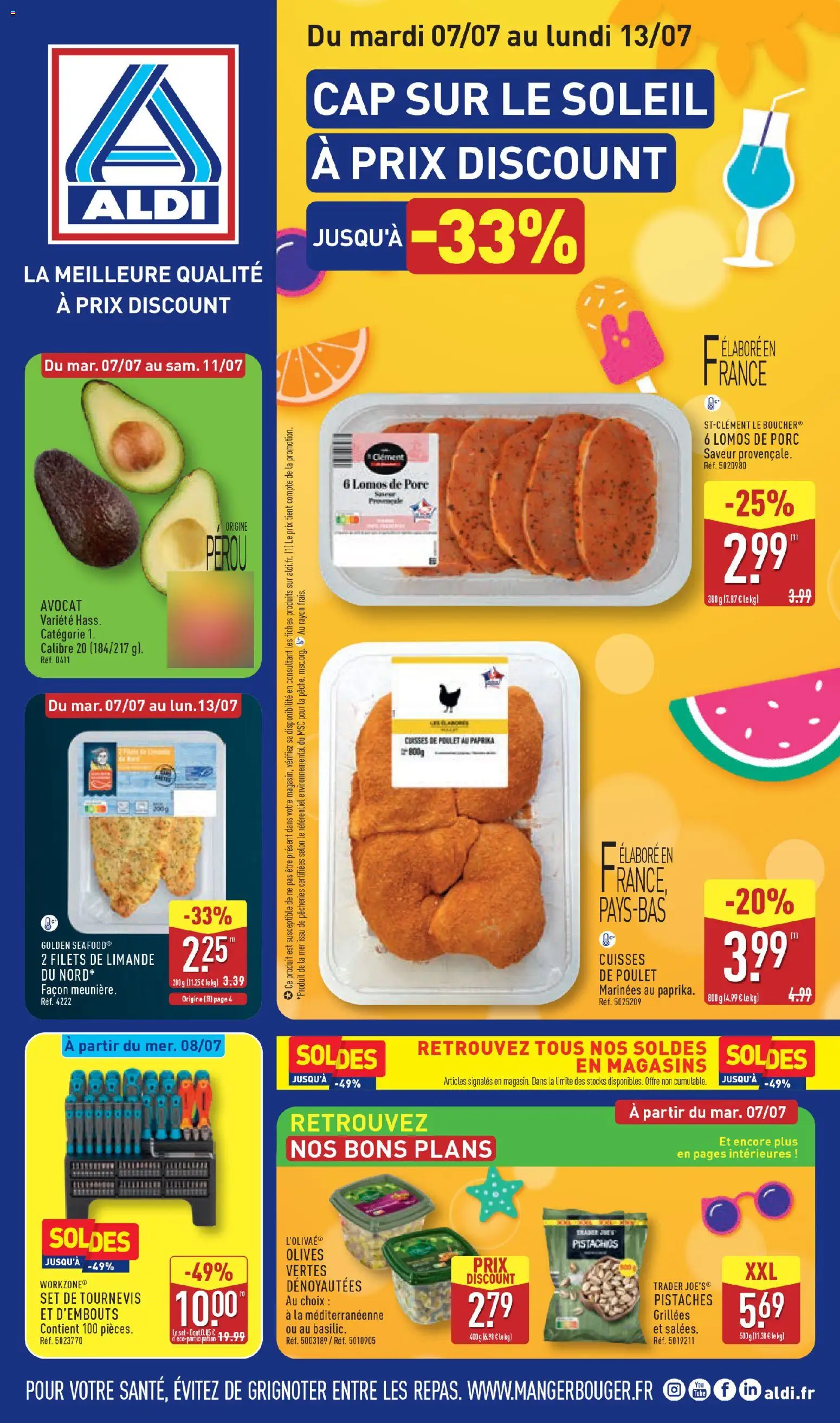Prévisualisation de Aldi catalogue du magasin Aldi formulaire valide 07/07/2026