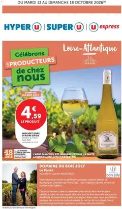 Prévisualisation de Super U - Engagés pour soutenir nos partenaires locaux Loire Atlantique du magasin Super U formulaire valide 13/10/2026