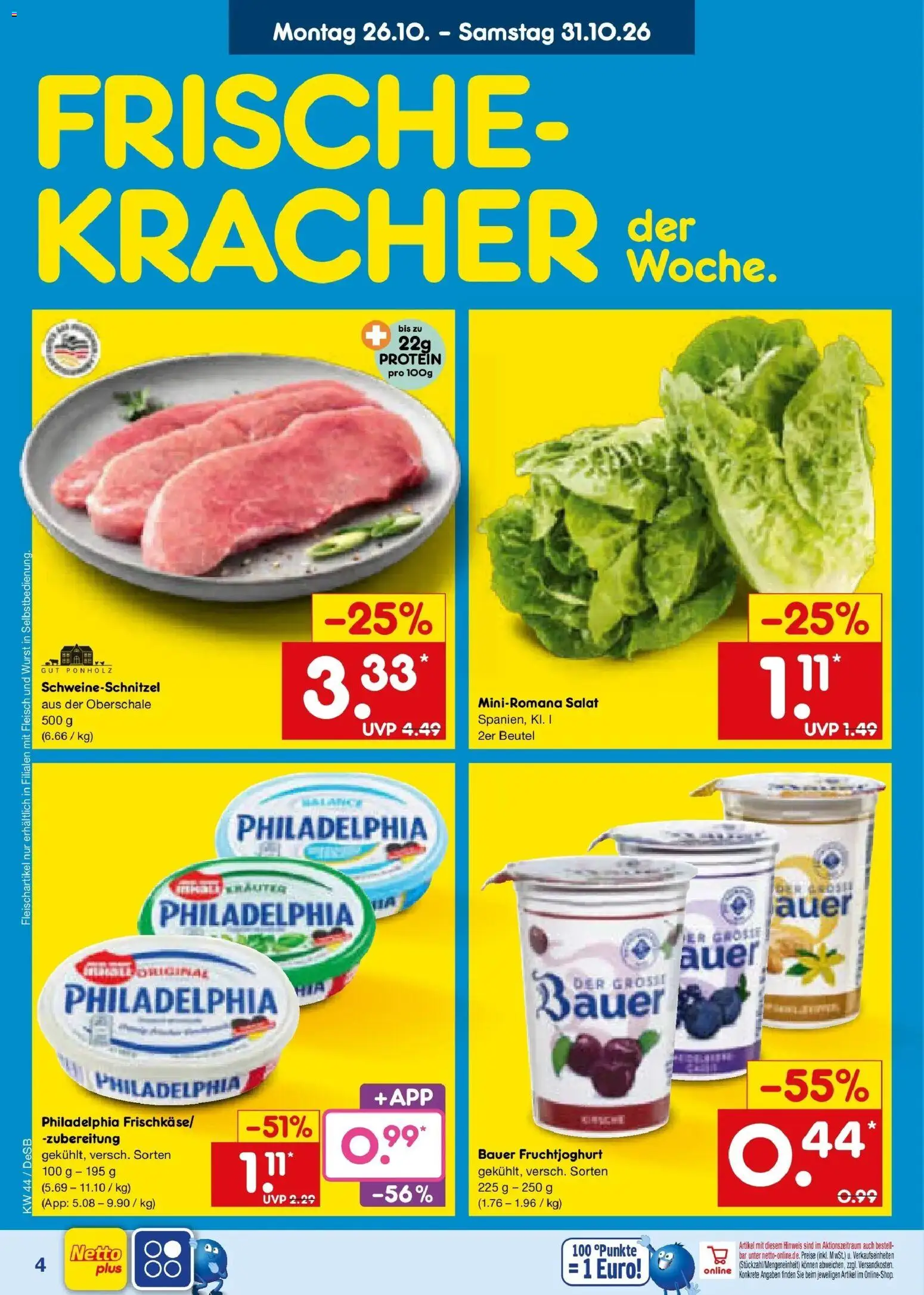 Vorschau von dem Prospekt des Geschäftes Netto Marken-Discount, gültig ab dem 26.10.2026