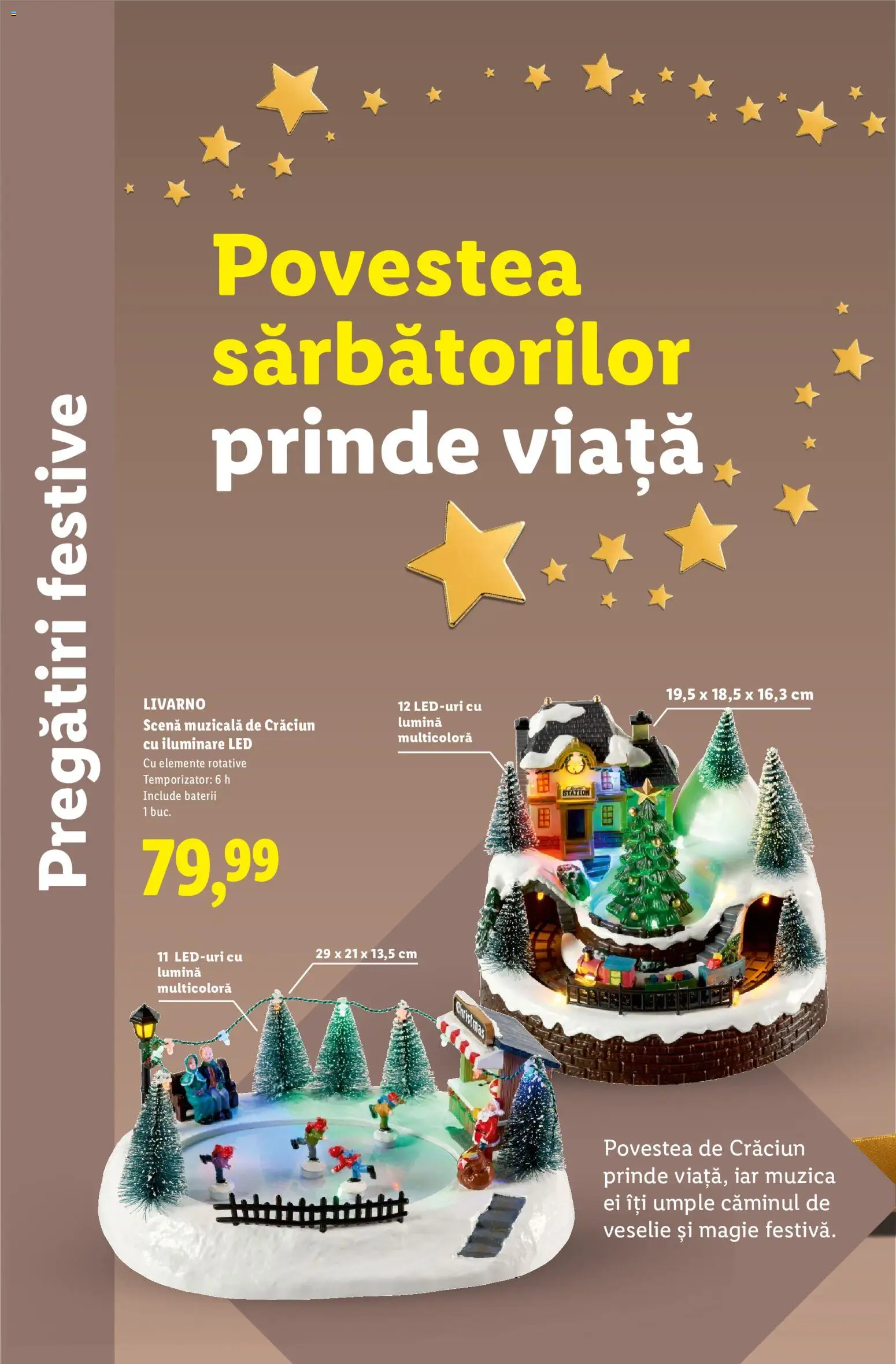 Previzualizarea de cataloage: Lidl Lidl Catalog Decorațiuni valabil de la 05.11.2026 - Lumină, LED, Baterii