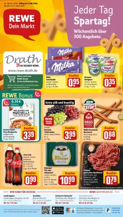 Vorschau von dem Prospekt des Geschäftes Rewe, gültig ab dem 17.08.2026