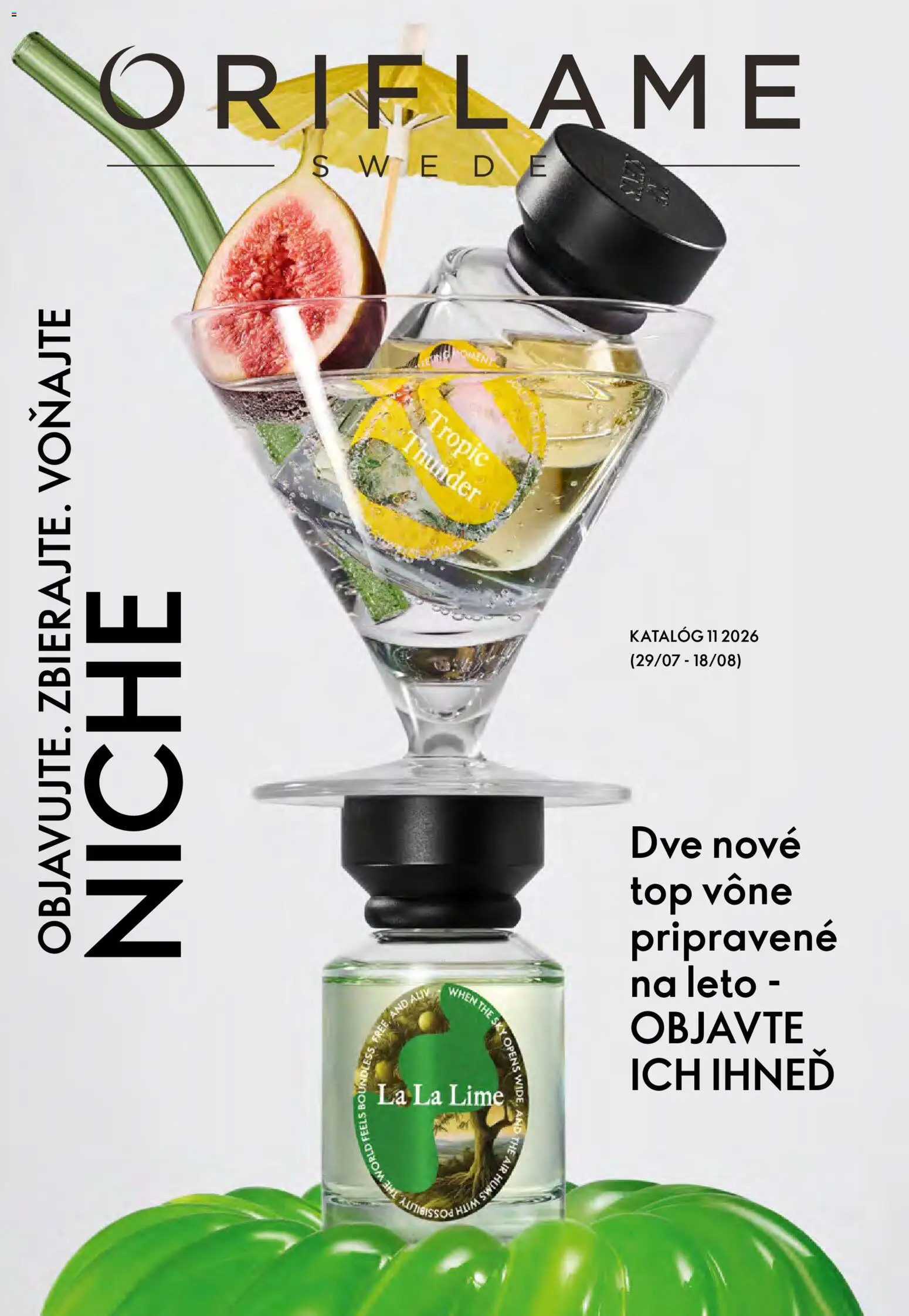 Náhľad Oriflame letáku platného od 29.07.2026