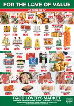 Preview of Food Lover's Market flyer valid from 11/05/2026