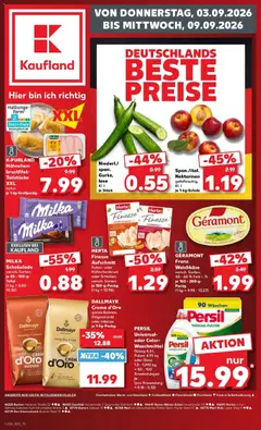 Vorschau von dem Prospekt des Geschäftes Kaufland, gültig ab dem 03.09.2026