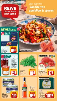 Vorschau von dem Prospekt des Geschäftes Rewe, gültig ab dem 31.08.2026