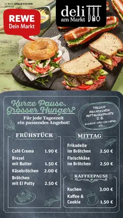 Vorschau von dem Prospekt des Geschäftes Rewe, gültig ab dem 27.07.2026