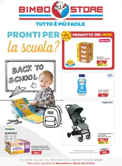 Anteprima dell'opuscolo Bimbo store volantino Massafra e Gioia dal negozio Bimbo store valido da 27/08/2026