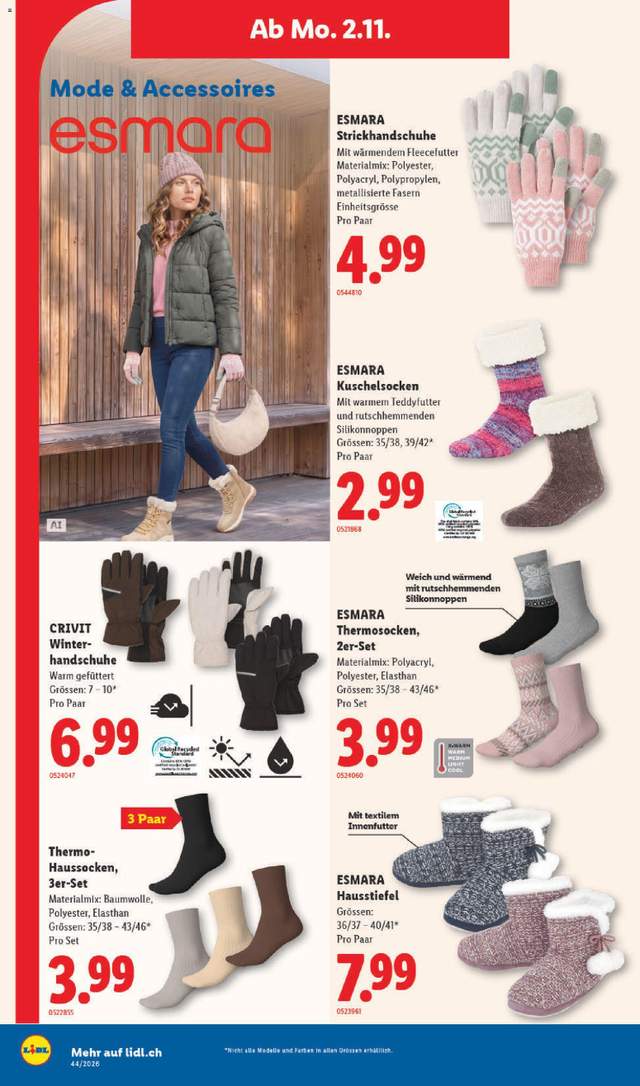 Neue Lidl Aktionen ab 29.10.