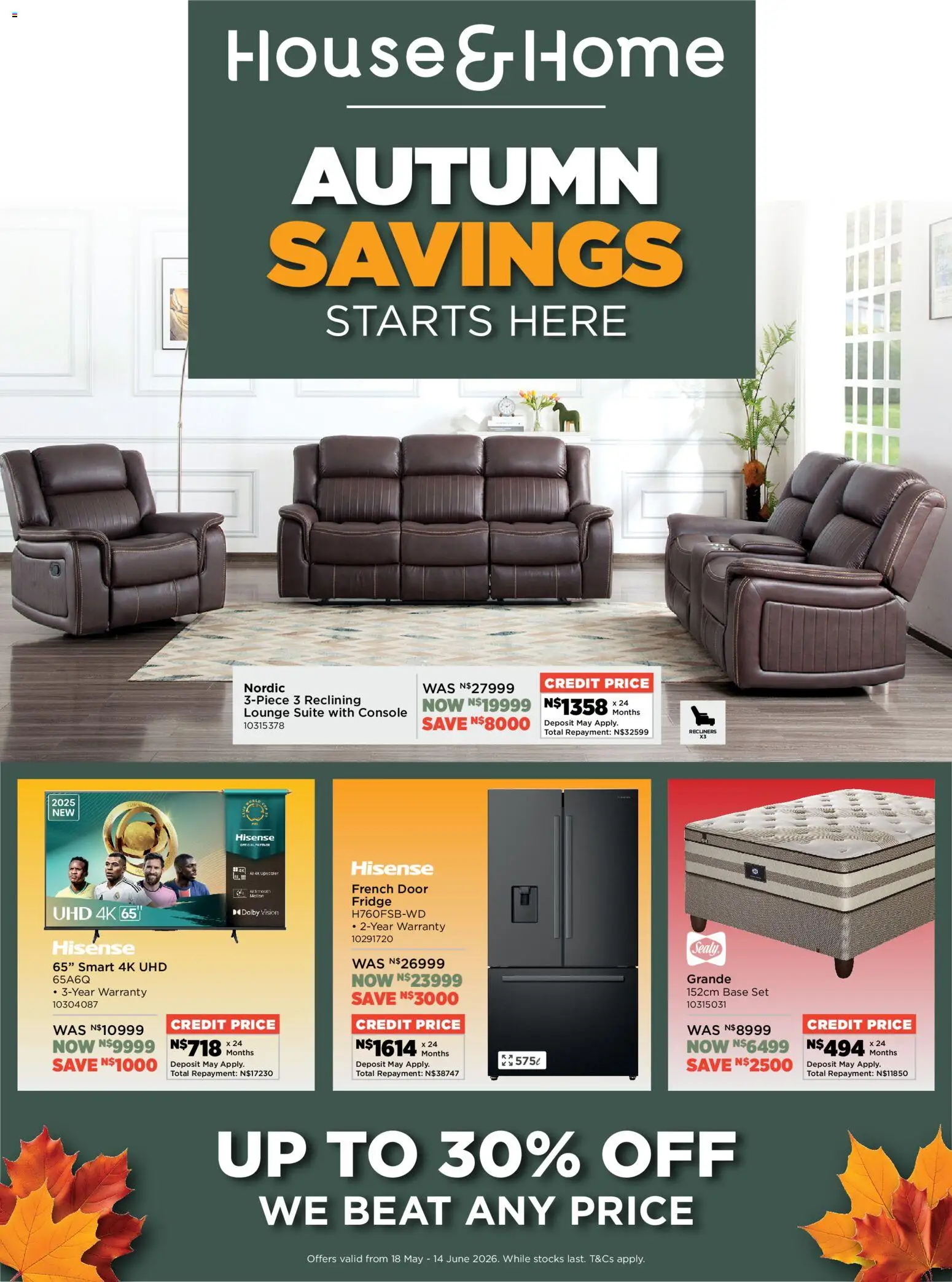 Preview of House and Home flyer valid from 18/05/2026