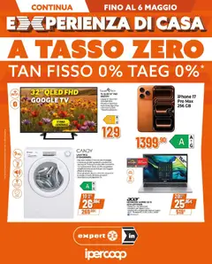 Anteprima dell'opuscolo Ipercoop volantino Expert dal negozio Ipercoop valido da 23/04/2026