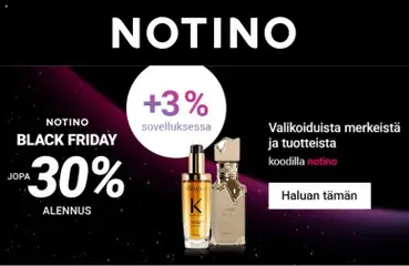 Kaupan Tarjoukset Notino esikatselu, voimassa 22/06/2026