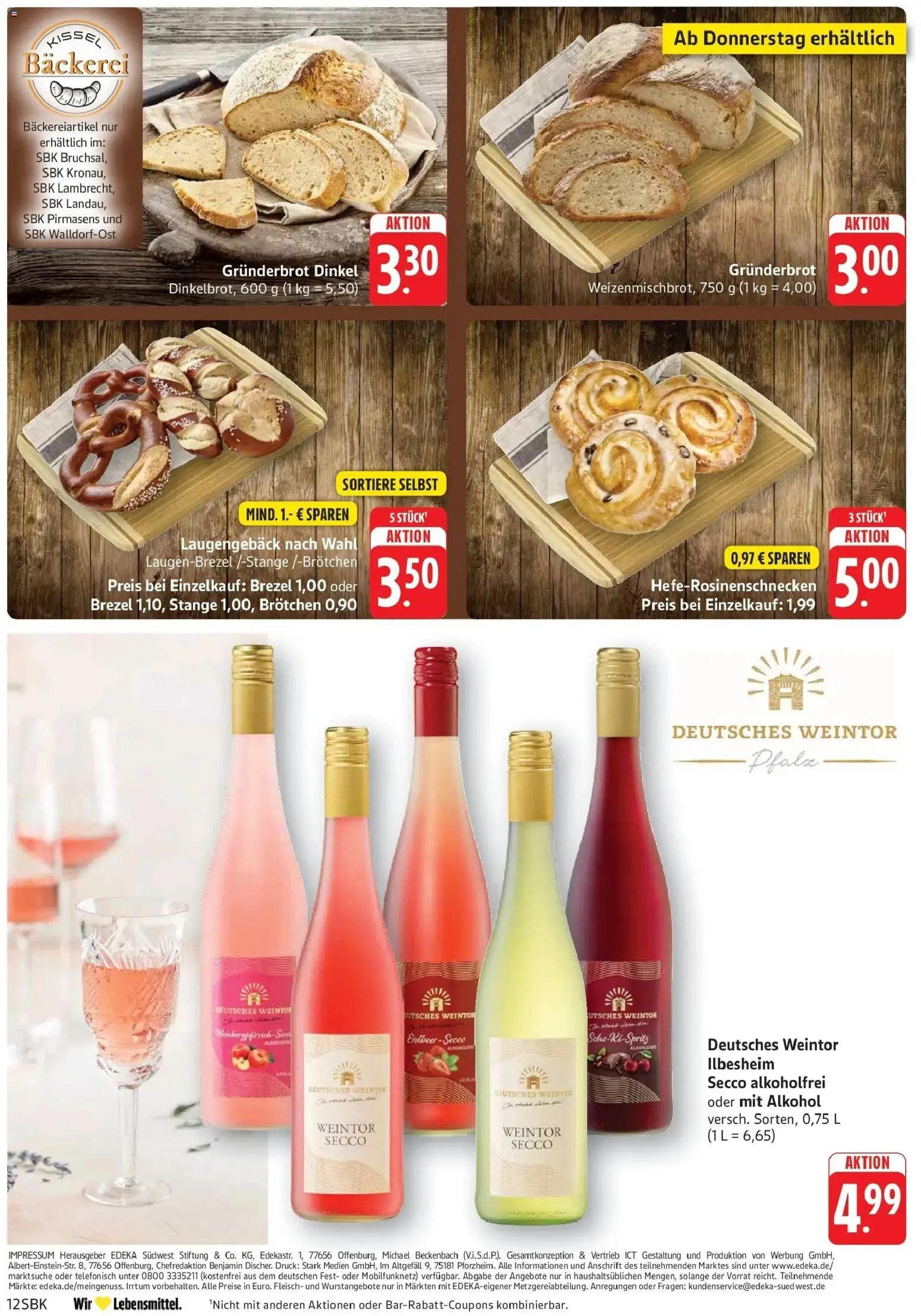 Vorschau von dem Prospekt des Geschäftes Edeka, gültig ab dem 19.10.2026