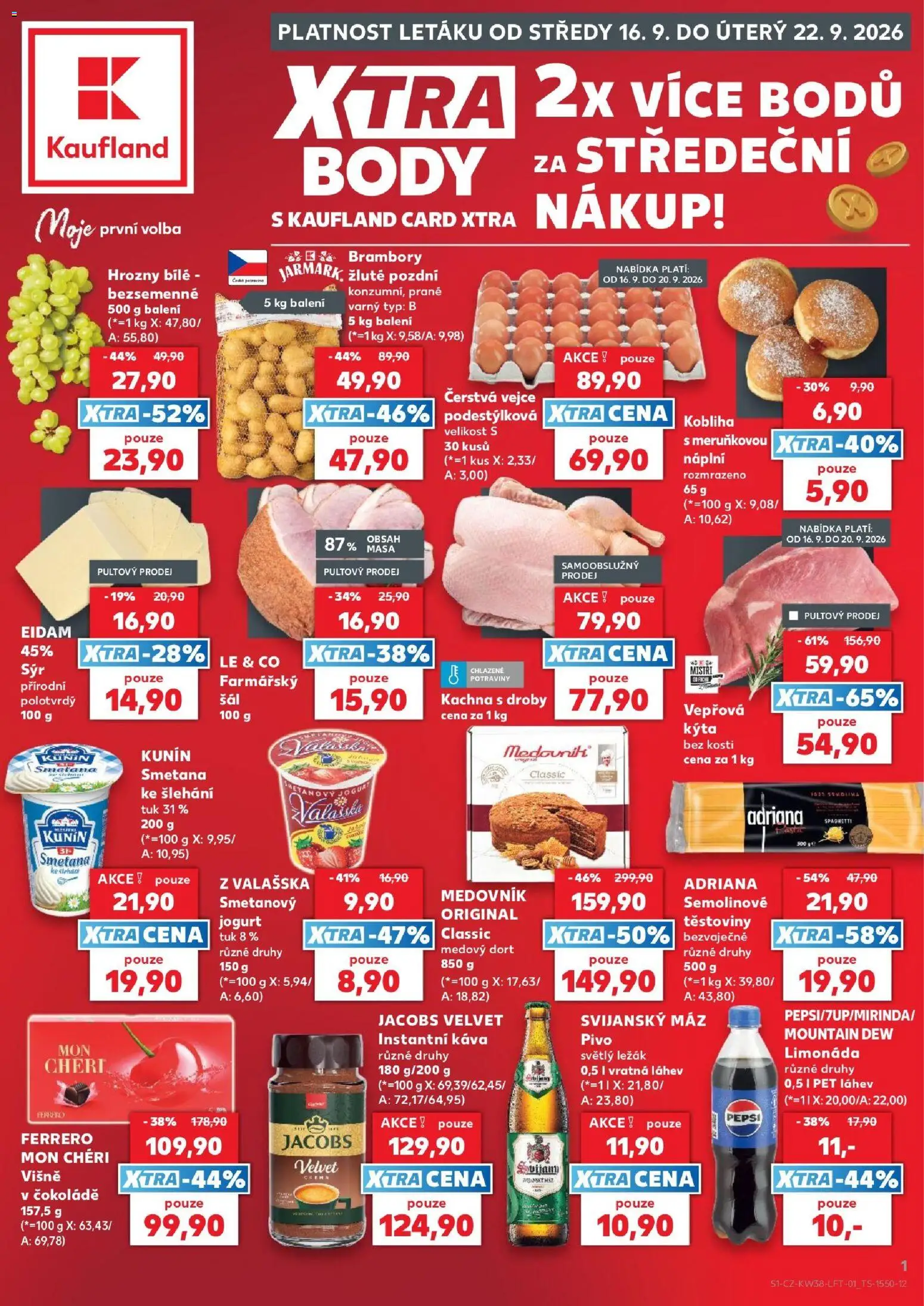 Náhled nabídky: Kaufland Kaufland leták platný od 16.09.2026