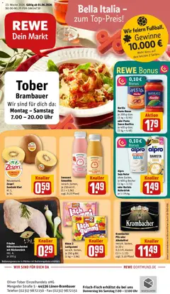 Vorschau von dem Prospekt des Geschäftes Rewe, gültig ab dem 01.06.2026