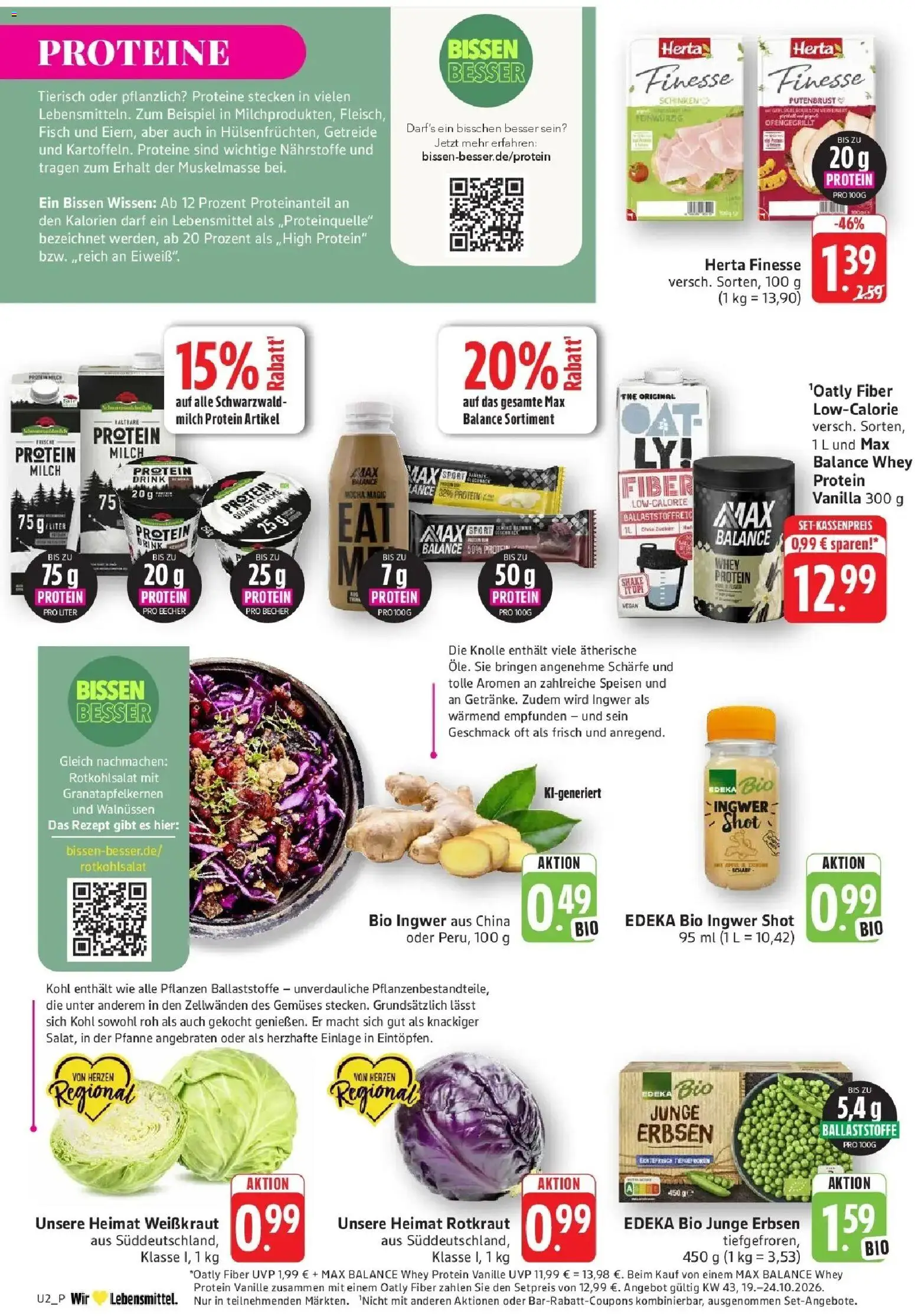 Vorschau von dem Prospekt des Geschäftes Edeka, gültig ab dem 19.10.2026