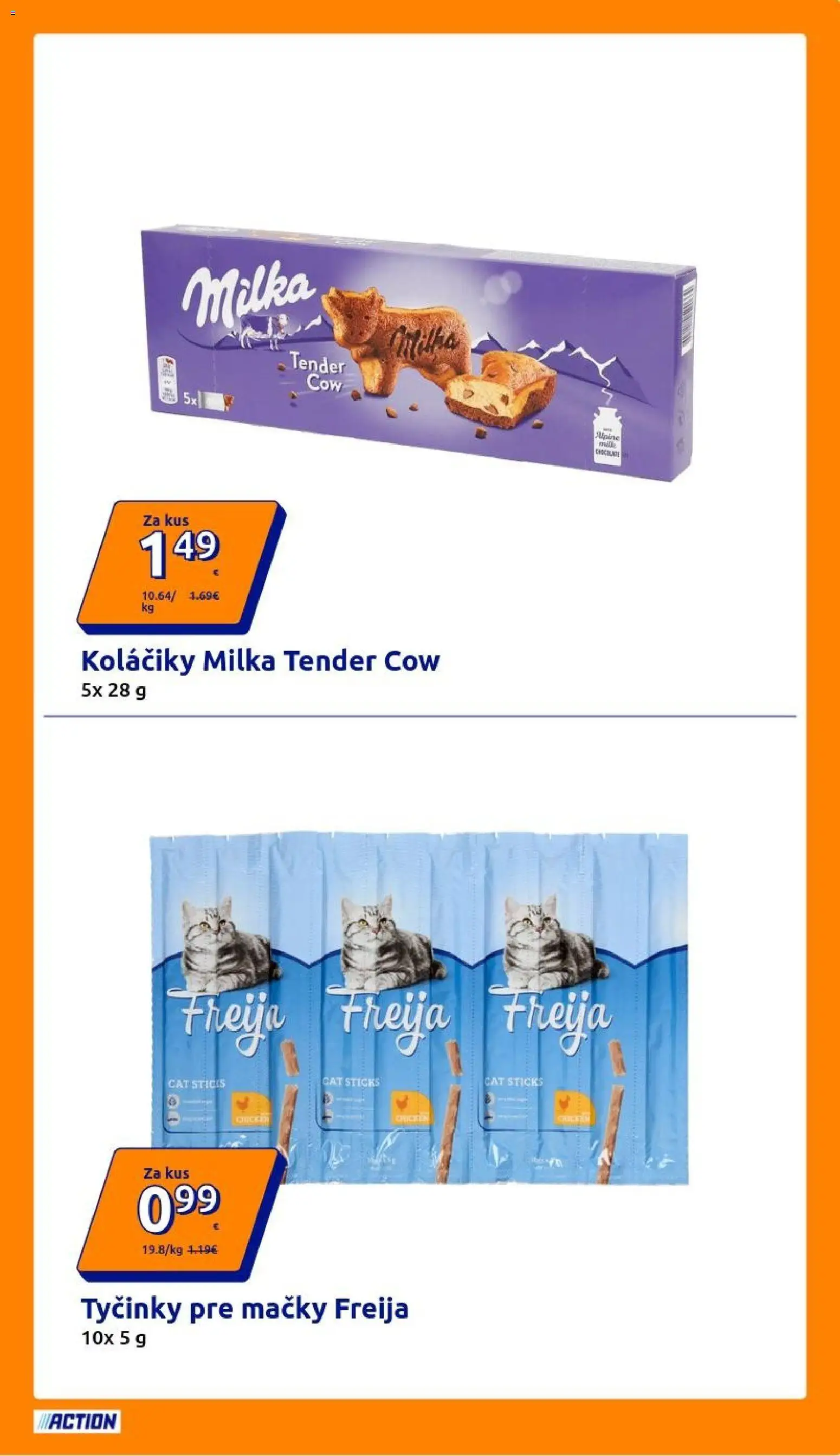 Náhľad Action letáku platného od 07.10.2026 - Milka