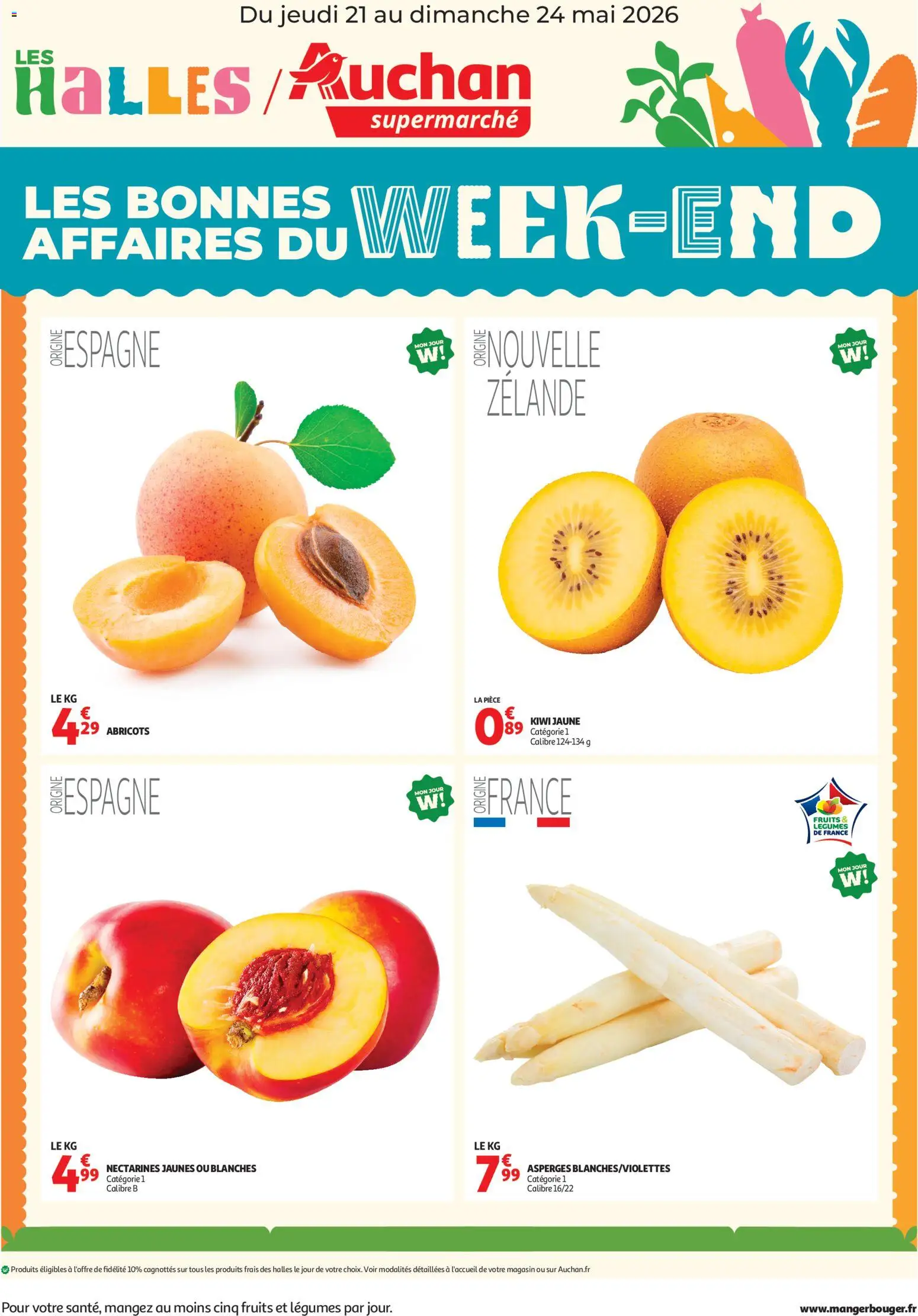 Voorbeeld van Auchan Week-end dans votre super ! van winkel Auchan geldig vanaf 21/05/2026