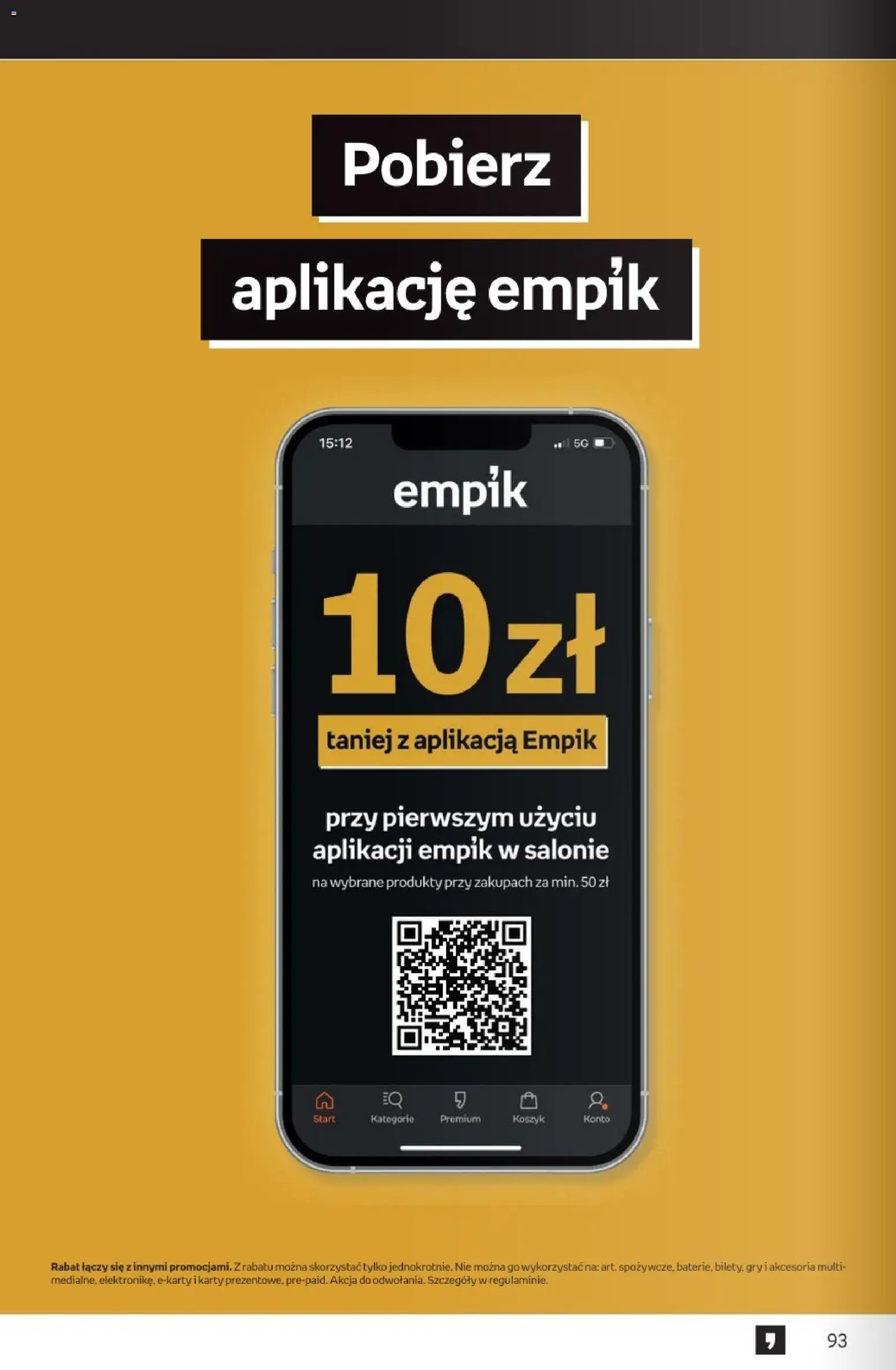 Pogląd gazetki "Empik promocje - Tom kultury Zabawki" ze sklepu Empik ważnej od 23.09.2026