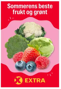 Forhåndsvis Coop Extra Sommerens beste frukt og grønt fra butikk Coop Extra gyldig fra 06/07/2026