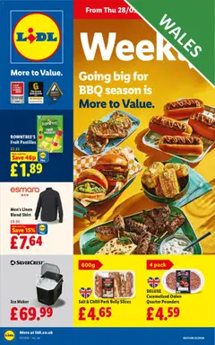 Preview of Lidl Lidl Weekly Wales valid from 28/05/2026