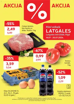 Skatīt Rimi akciju bukletu, derīgs no 14.07.2026.