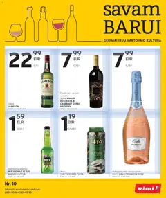 Rimi parduotuvės leidinio Rimi leidinys - Alkoholinių gėrimų galiojančio nuo 2026.05.12 peržiūra