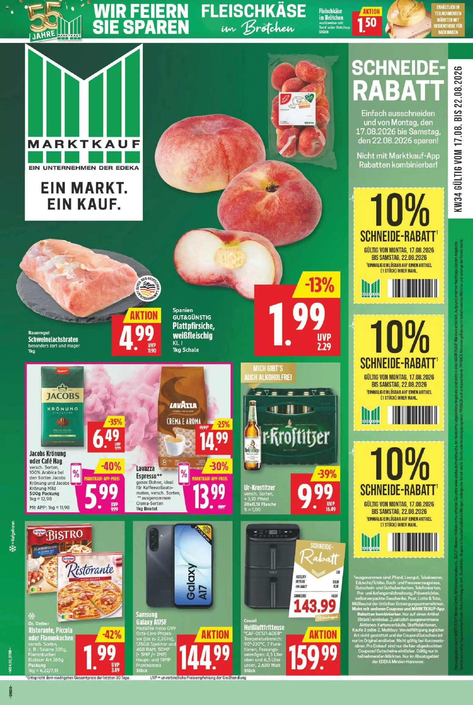 Vorschau von dem Prospekt des Geschäftes Marktkauf, gültig ab dem 17.08.2026