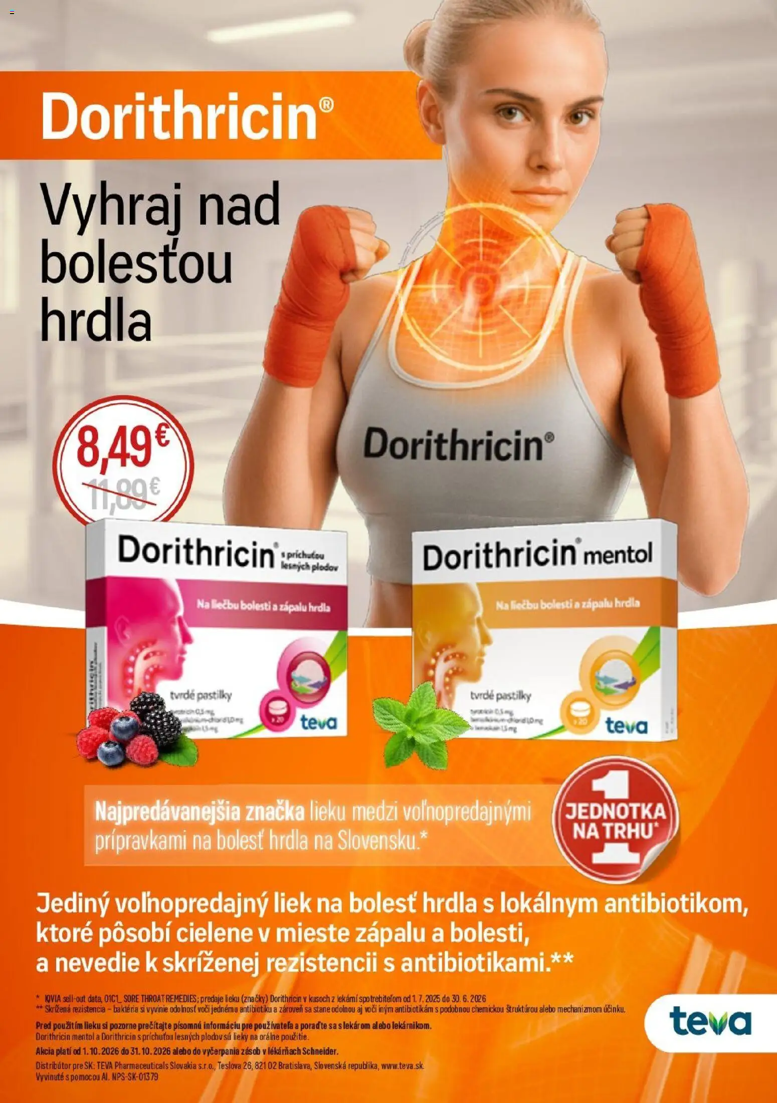 Náhľad Schneider lekáreň letáku platného od 01.10.2026