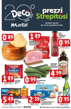 Anteprima dell'opuscolo Decò volantino Market Lazio dal negozio Decò valido da 20/05/2026