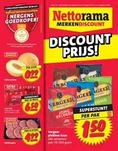 Voorbeeld van Nettorama folder van winkel Nettorama geldig vanaf 10-08-2026