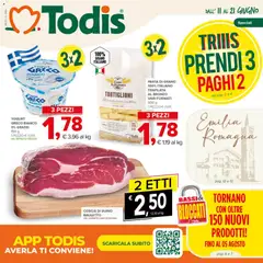 Anteprima dell'opuscolo Todis volantino Toscana - Umbria dal negozio Todis valido da 11/06/2026