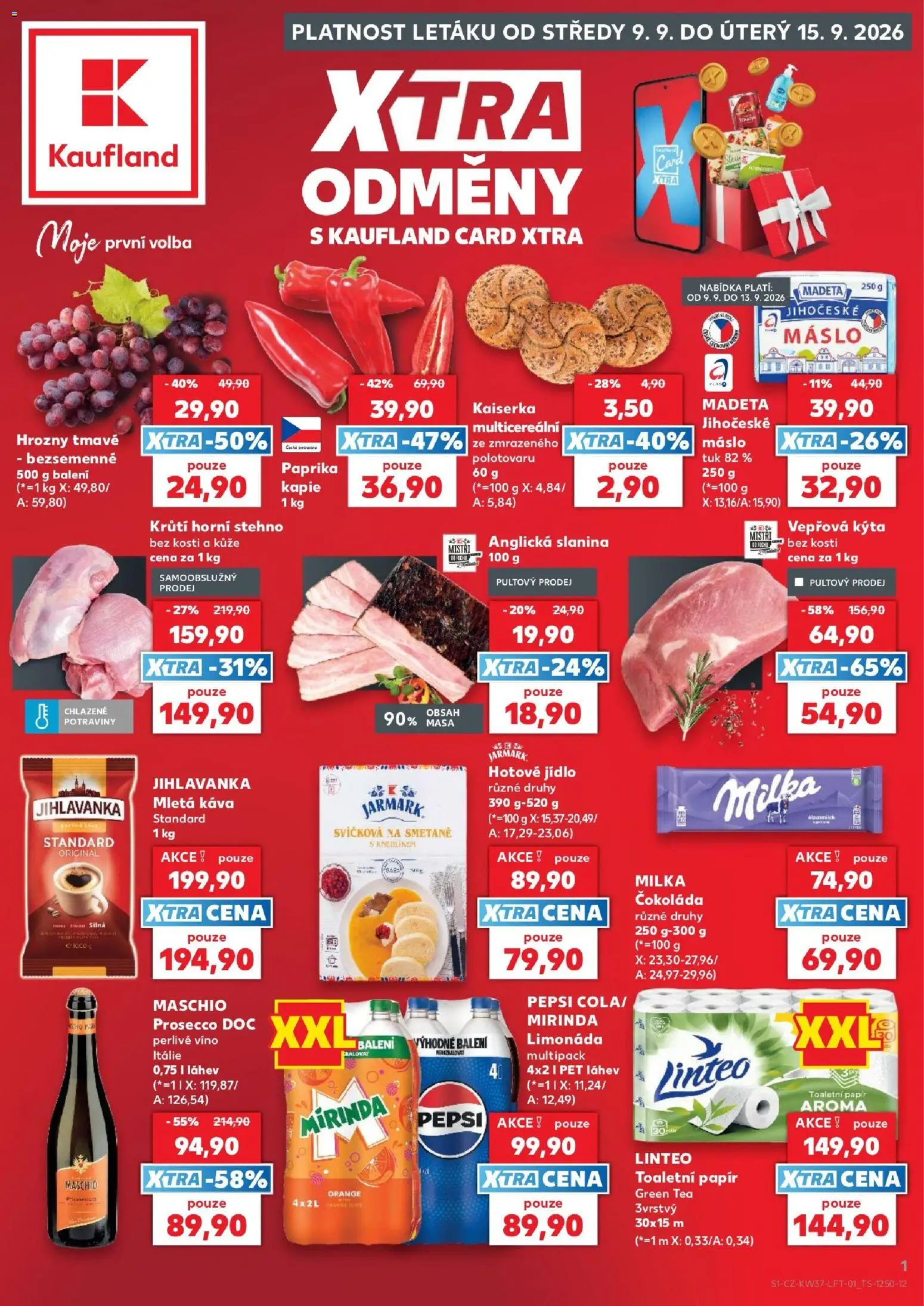Náhled nabídky: Kaufland Kaufland leták - Kolín platný od 09.09.2026