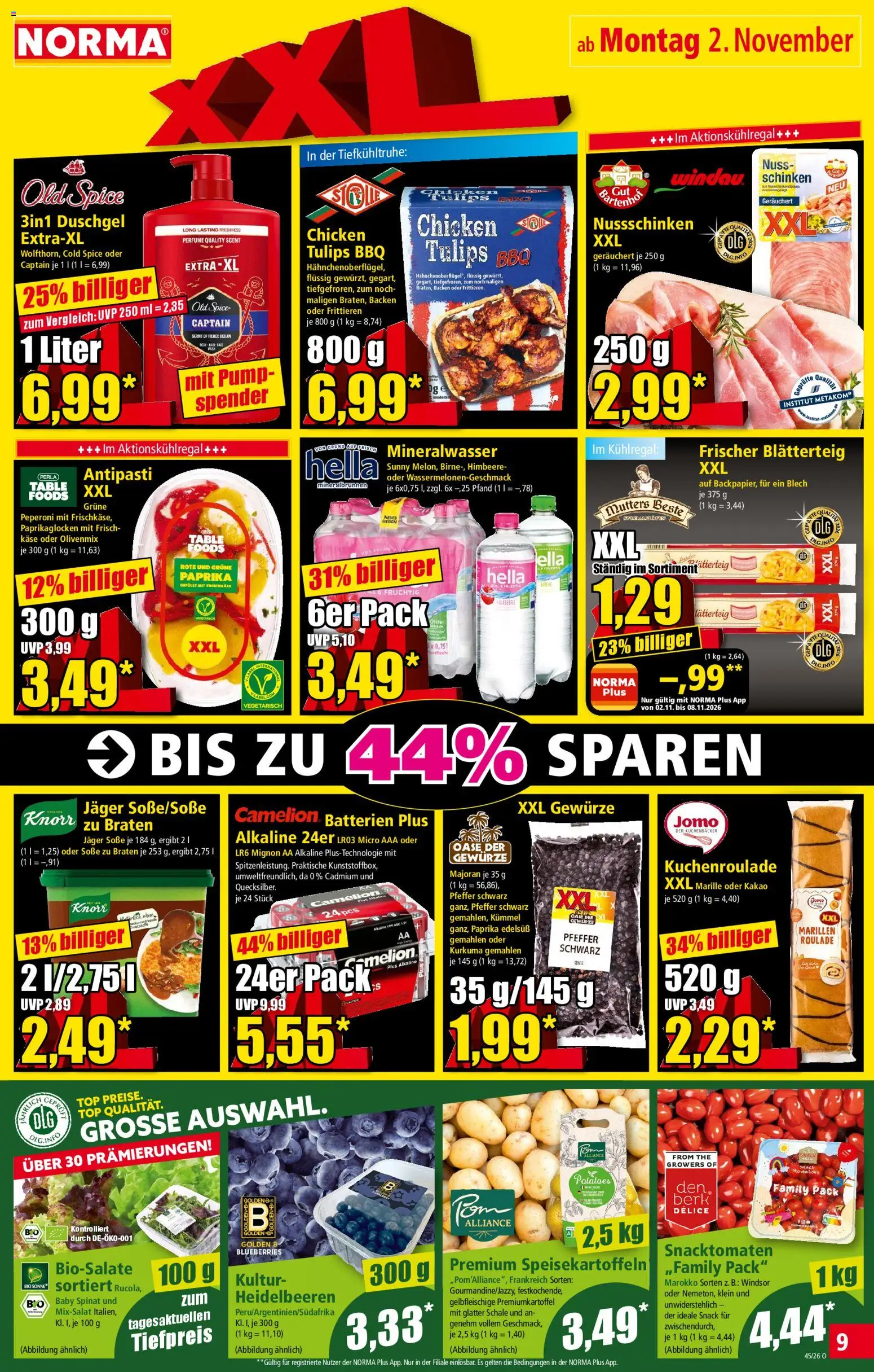 Vorschau von dem Prospekt des Geschäftes Norma, gültig ab dem 02.11.2026