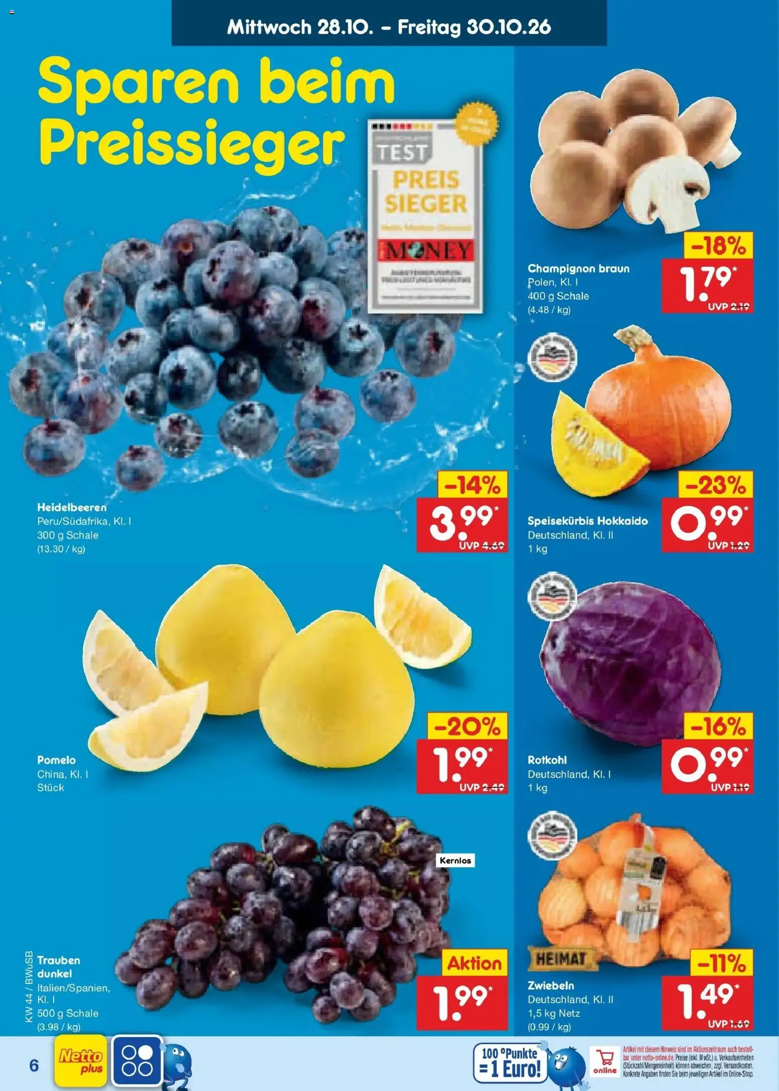 Vorschau von dem Prospekt des Geschäftes Netto Marken-Discount, gültig ab dem 26.10.2026