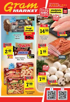 Pogląd gazetki "Gram Market gazetka" ze sklepu Gram Market ważnej od 26.08.2026
