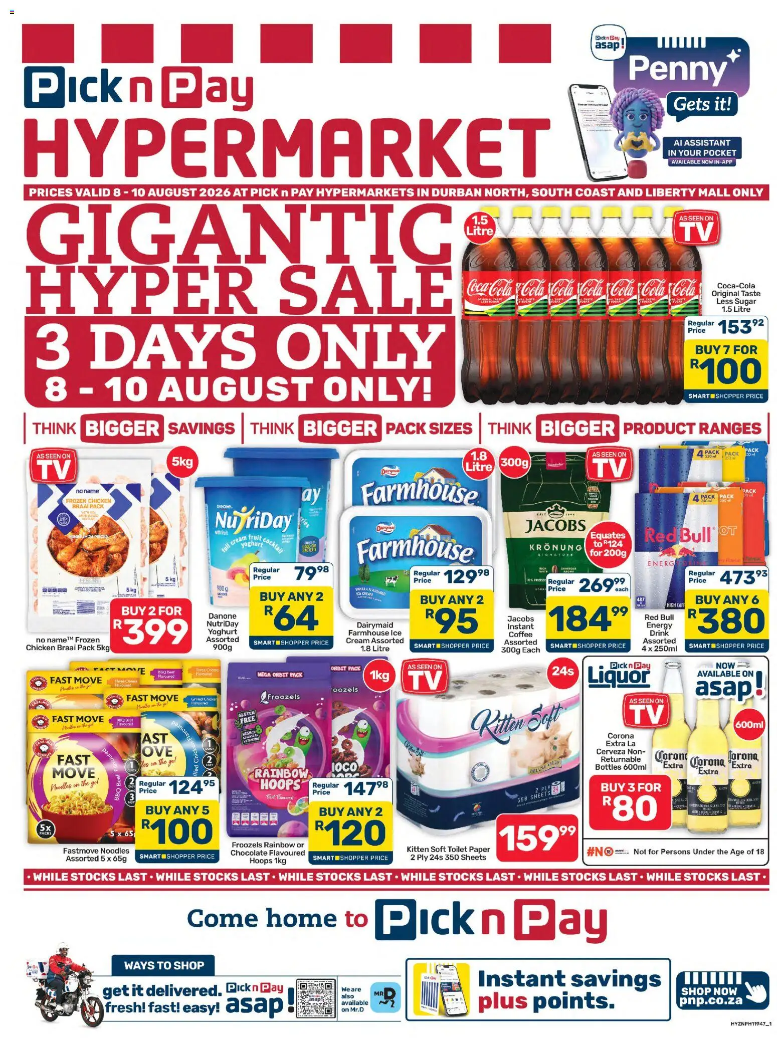 Preview of Pick n Pay flyer valid from 08/08/2026