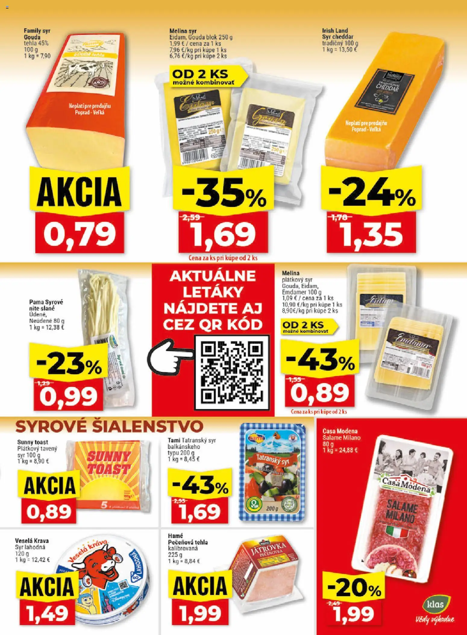 Náhľad Klas letáku platného od 10.08.2026