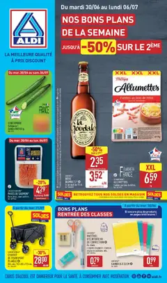 Prévisualisation de Aldi catalogue du magasin Aldi formulaire valide 30/06/2026