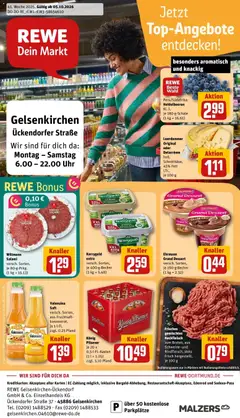 Vorschau von dem Prospekt des Geschäftes Rewe, gültig ab dem 05.10.2026