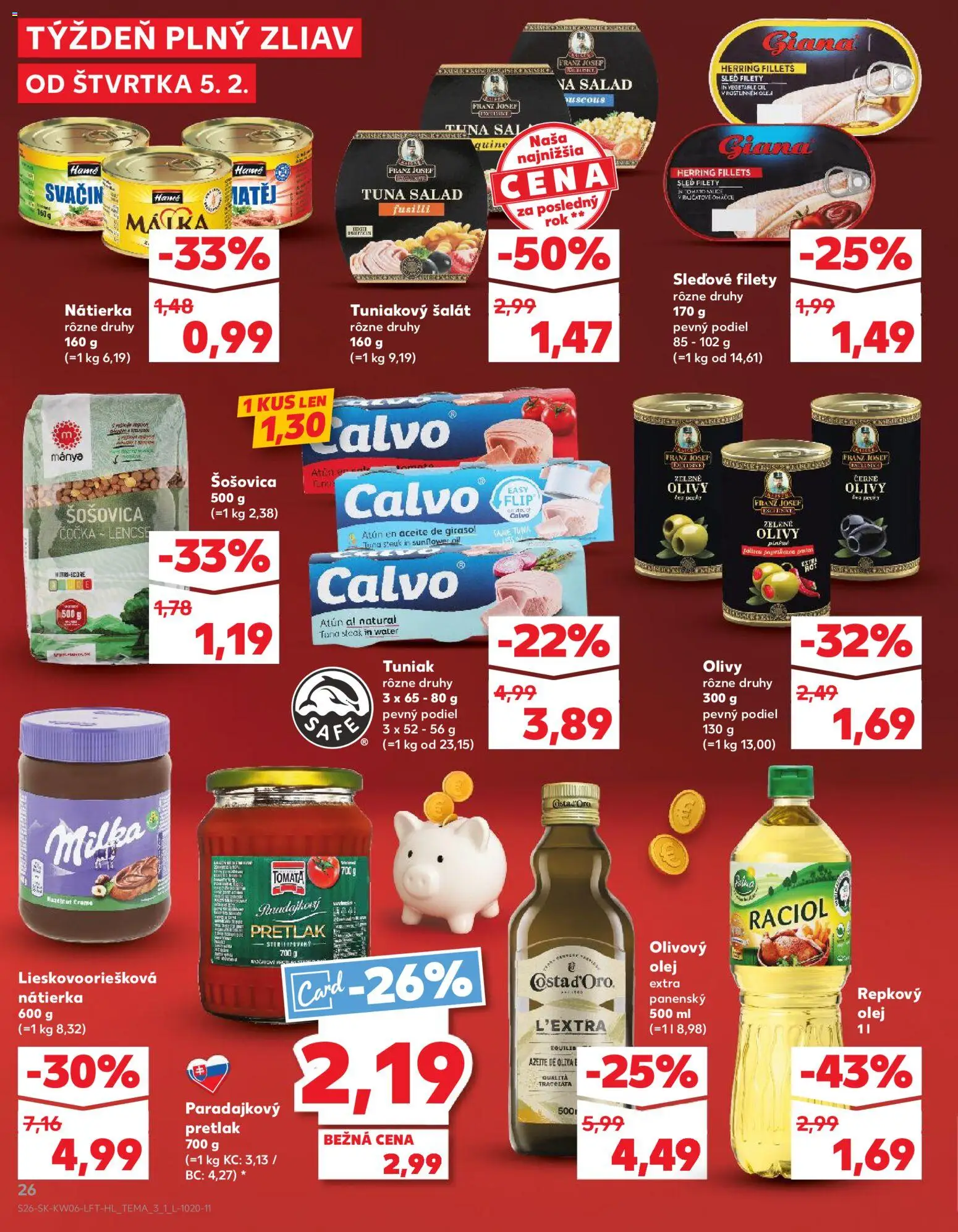 Náhľad Kaufland letáku platného od 05.02.2026